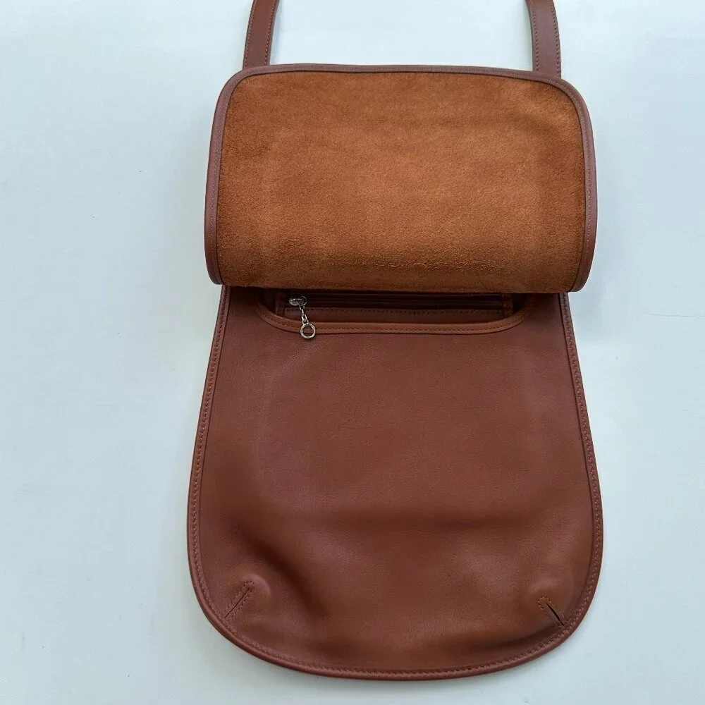 Vintage Coach 9131 Leather Shoulder Crossbody Brown Bag Purse Excellent - Picture 6 of 13